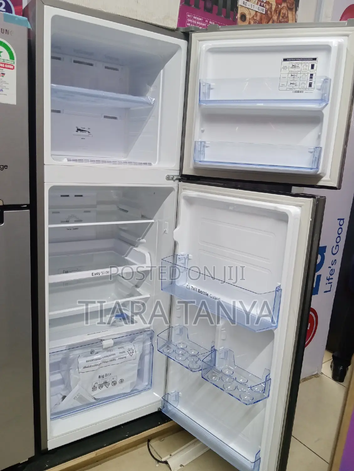 Samsung 235L RT28K3082 Top Mount Freezer Refrigerator Silver