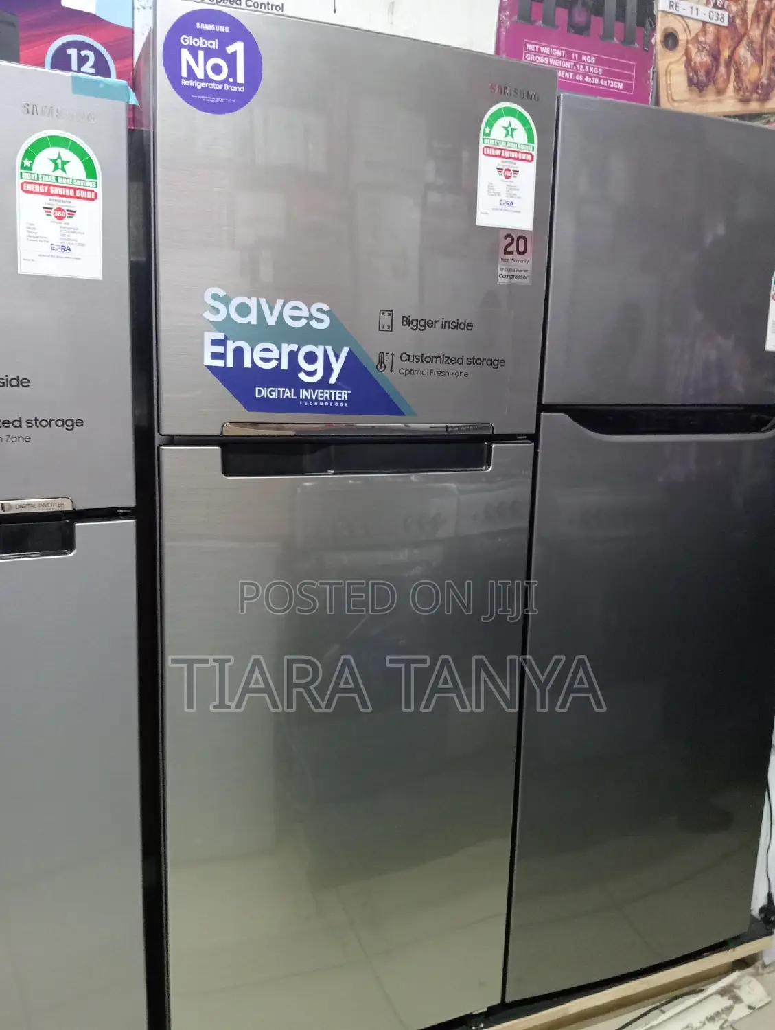 Samsung 235L RT28K3082 Top Mount Freezer Refrigerator Silver