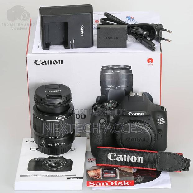 Canon Eos 2000d (18_55mm)Dslr Camera - main view