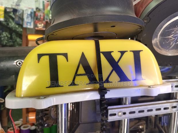 Taxi Name With Lights - main view