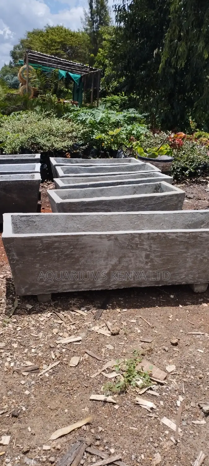 Concrete Flower Troughs 3ft and 4ft