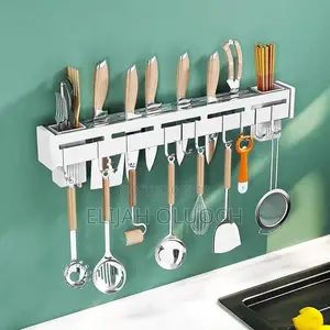 Wall Mount Kitchen Rack for Spoons and Knives 
Size. 50cm