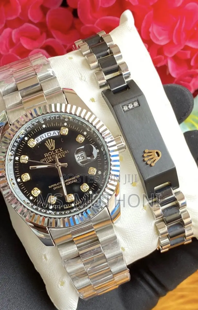 Rolex BraceletsStainless Steel Rolex Logo
