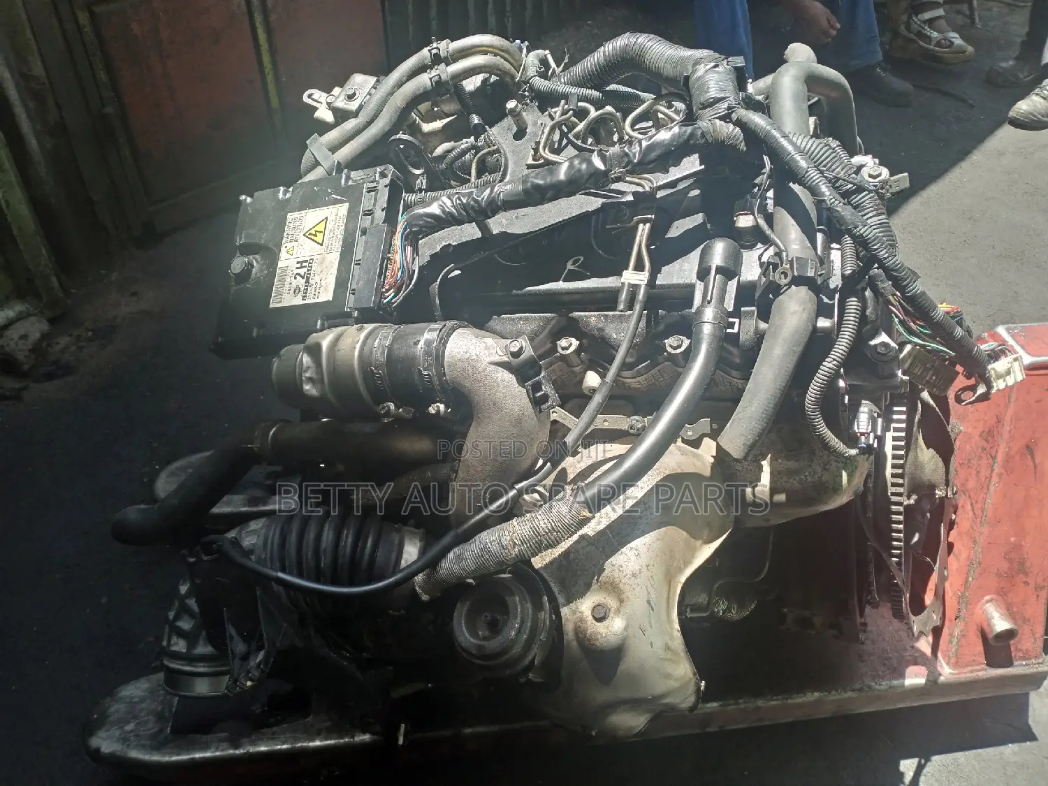 Nissan Navara Yd25 Complete Engine