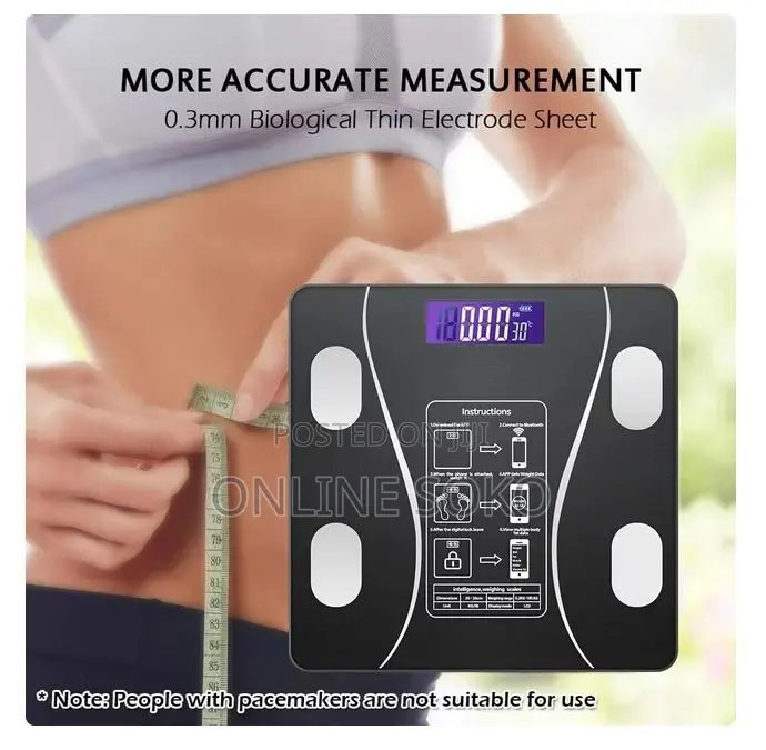Digital Bluetooth Smart Body Fat Weight Body Weighing Scale