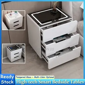 Wooden Bedside Drawer (L50cm W40cm H56cm)