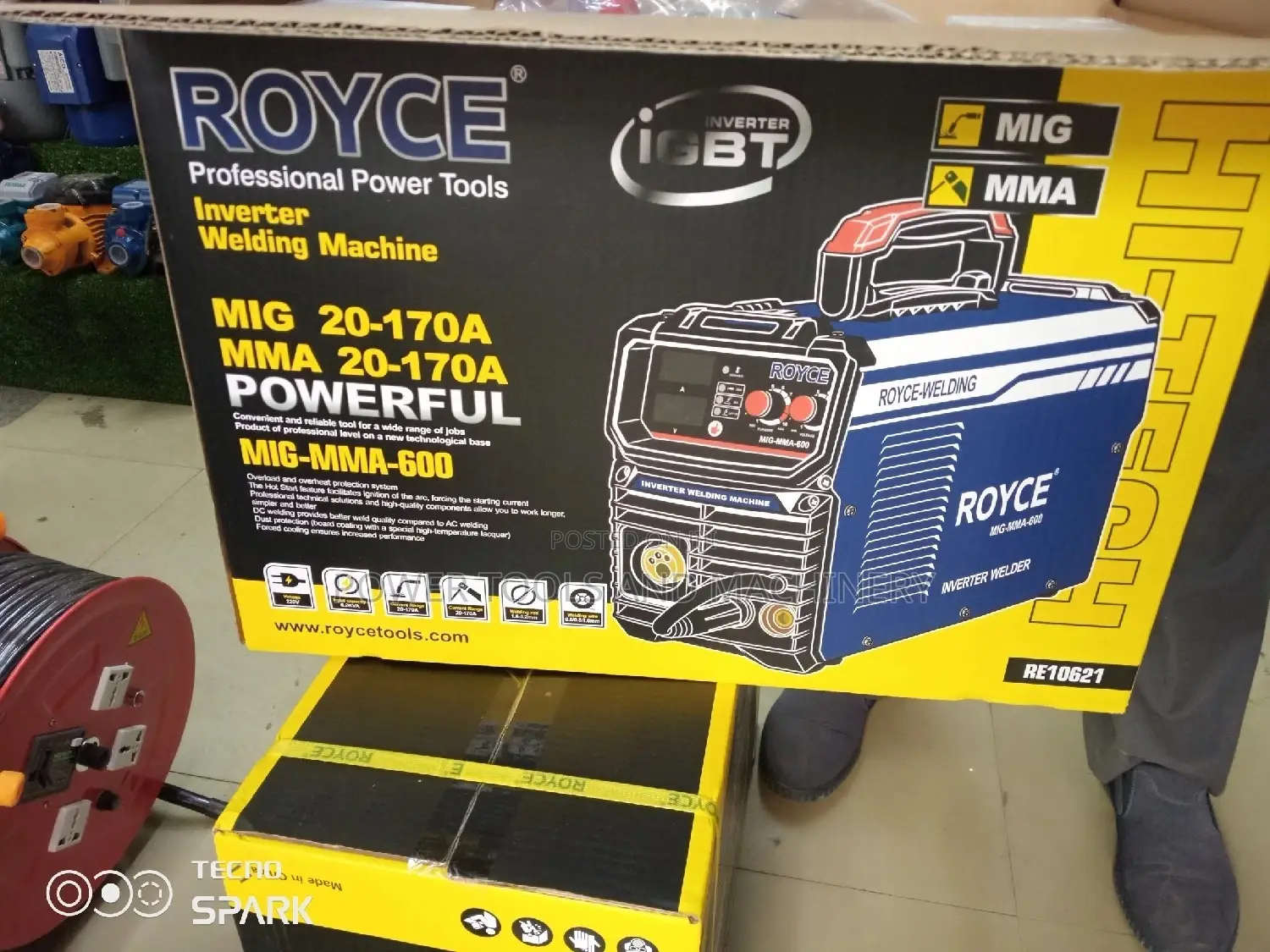 Mig _ Mma 600ah Royce Welding Machine
