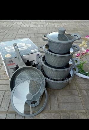 10 Pieces Silicone Bosch Cookware With Glass Lids - thumbnail 2