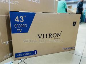 Vitron 43 Inches Smart Android Frameless With And Bt - main view