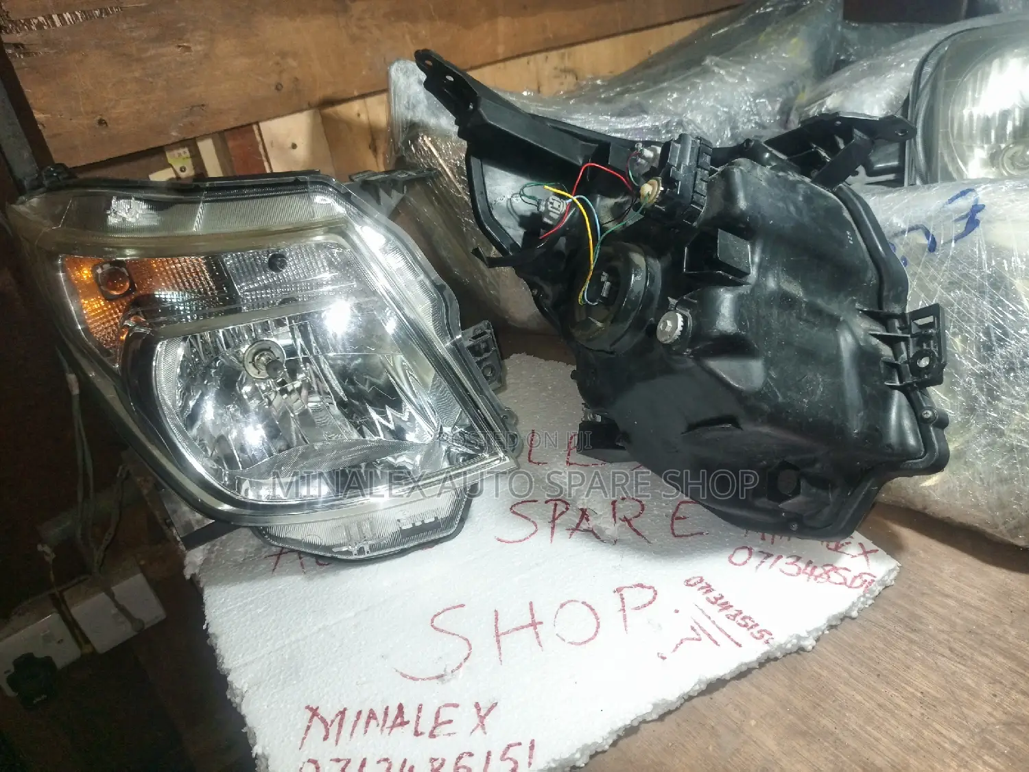 Wagon R 2015/16 Model Headlights