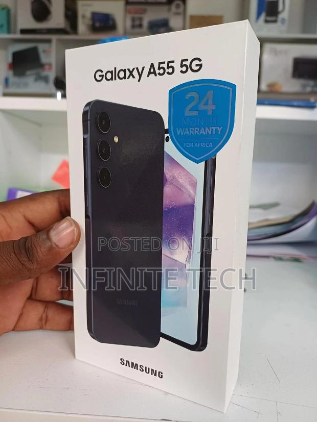 New Samsung Galaxy A55 256 GB Black - thumbnail 3