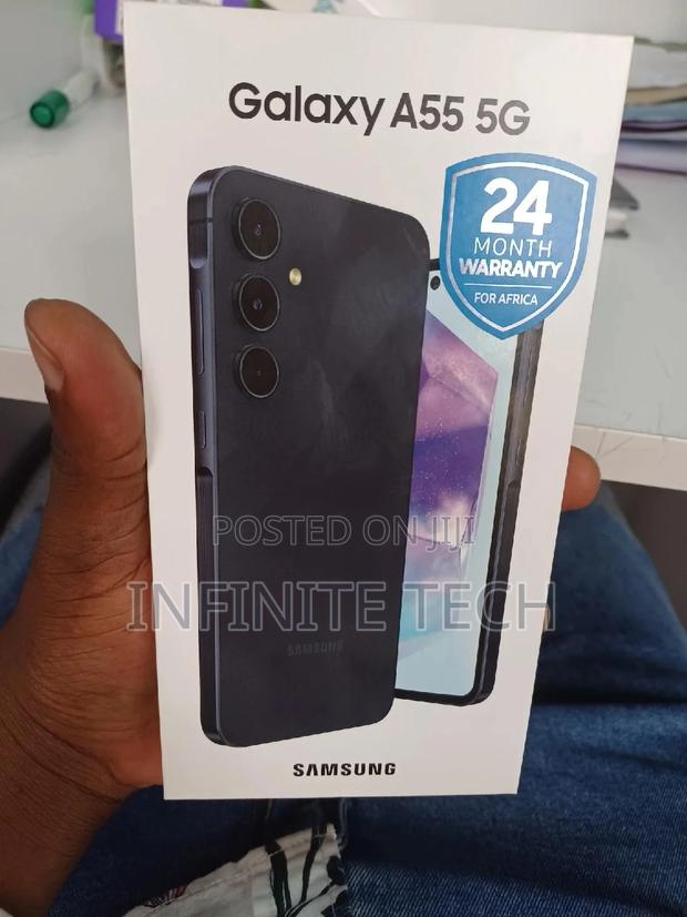 New Samsung Galaxy A55 256 GB Black - thumbnail 4