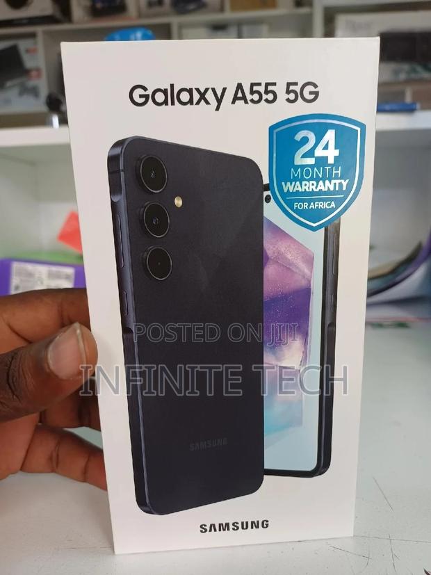 New Samsung Galaxy A55 256 GB Black - thumbnail 5