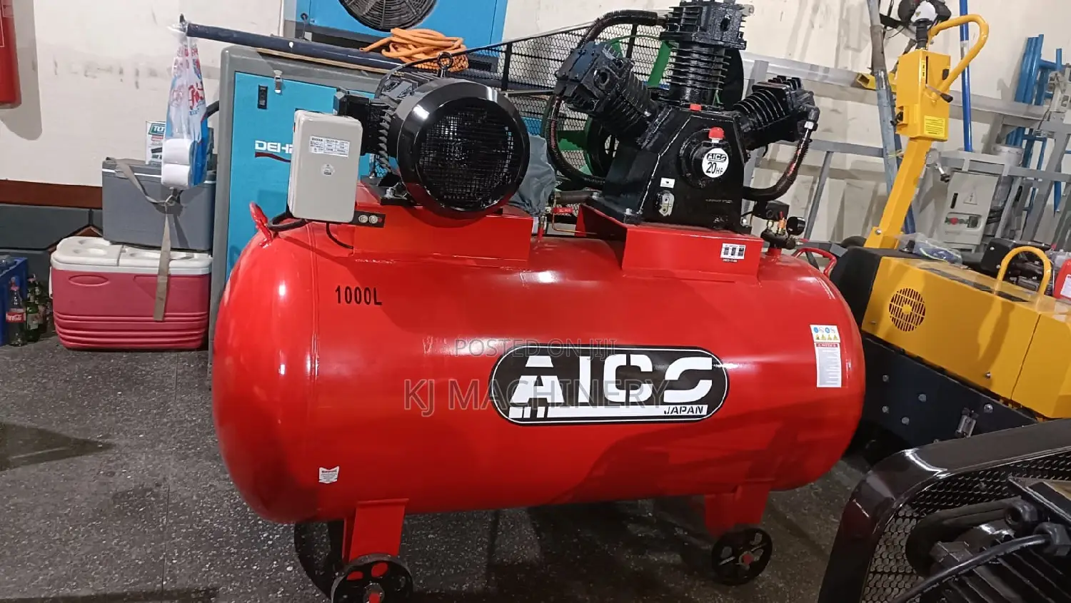 Aico Japan Air Compressor 1000l-20hp Motor