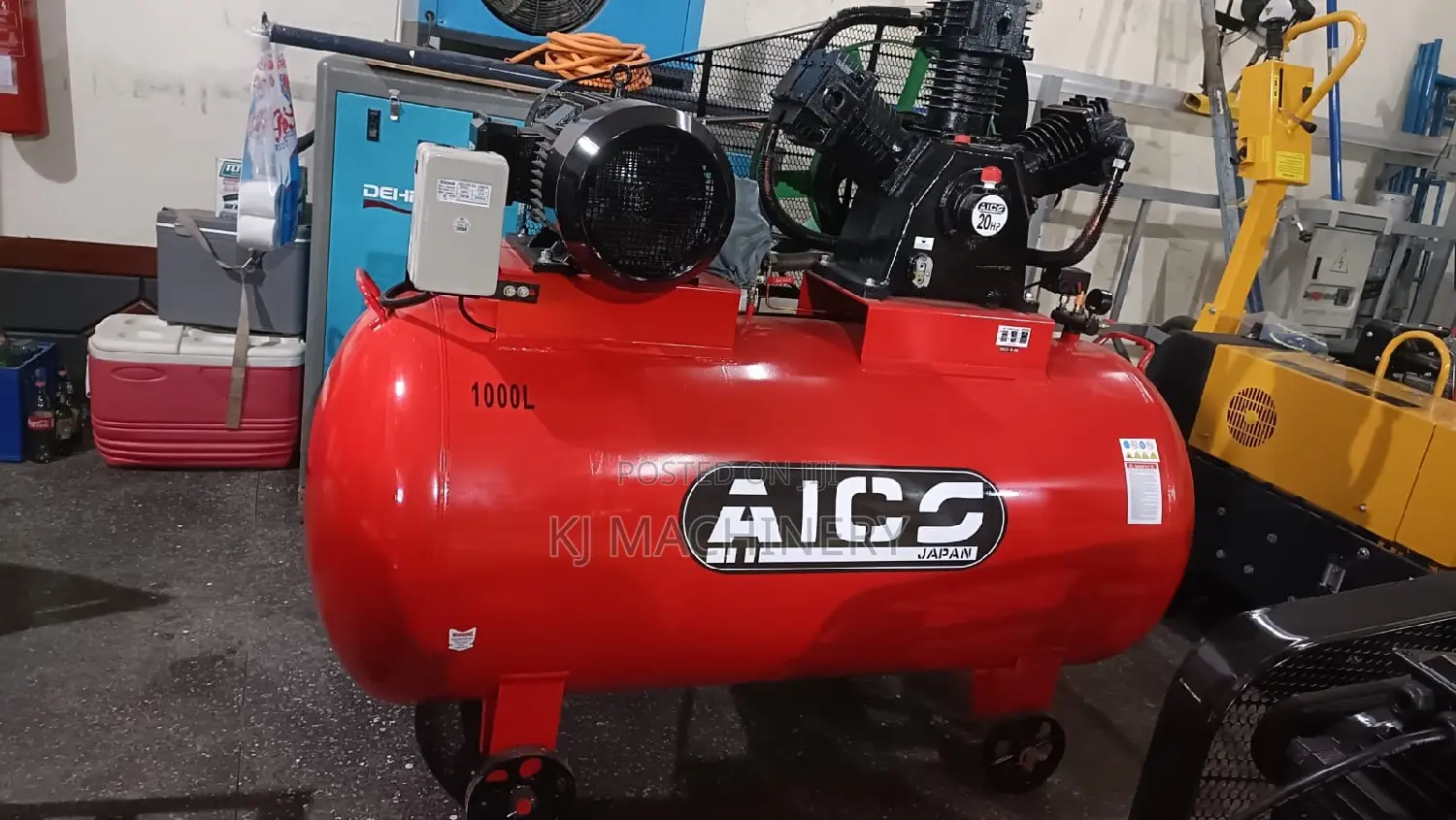 Aico Japan Air Compressor 1000l-20hp Motor