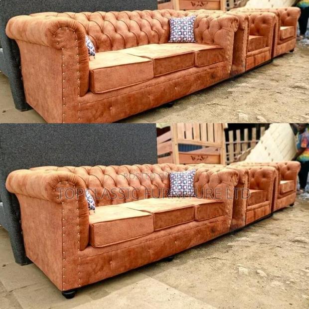 3-Seater Chester Sofas+Free Throw Pillows - main view