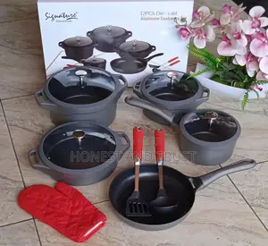 12pcs Signature Die-Cast Aluminum Cooking Set