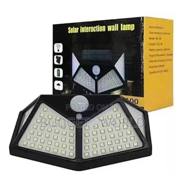 Super Bright Solar Powered Lights 100 Led Outdoor Motion - main view