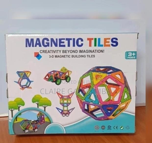 84 Pieces Magnetic Tiles - main view