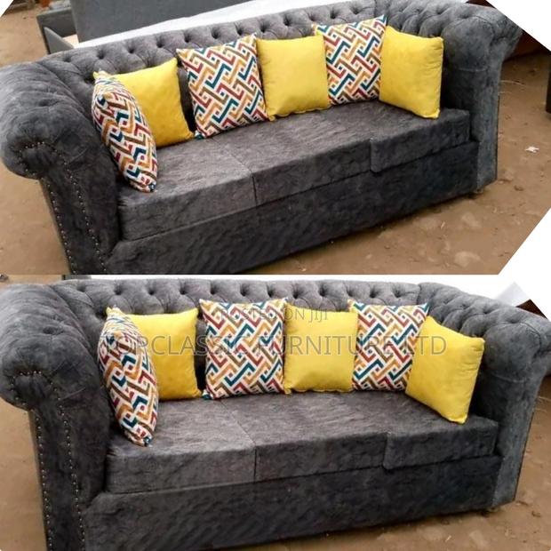 3-Seater Chester Sofas+Free Throw Pillows - main view