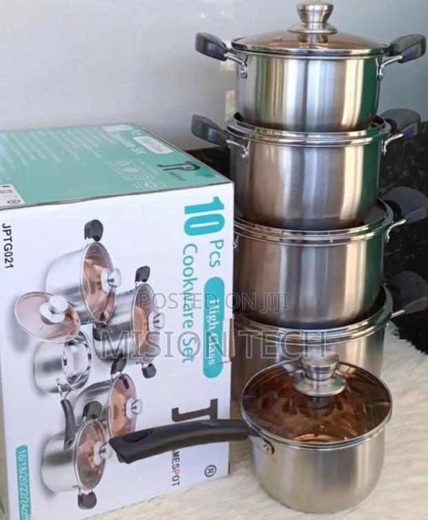 10pcs James Pot Cookwere