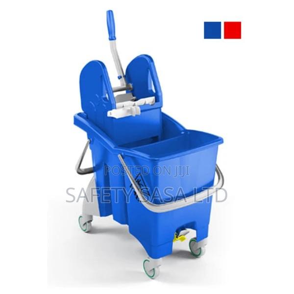 30L Double Bucket Mopping System < Cleaning Equipment >