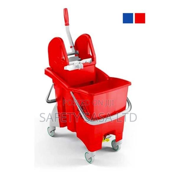 30L Double Bucket Mopping System < Cleaning Equipment > - thumbnail 2