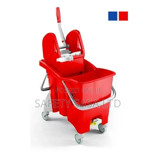 30L Double Bucket Mopping System < Cleaning Equipment >