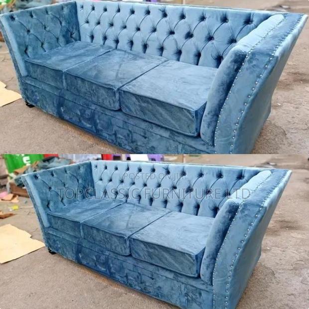 3-Seater Chester Sofas+Free Throw Pillows - main view
