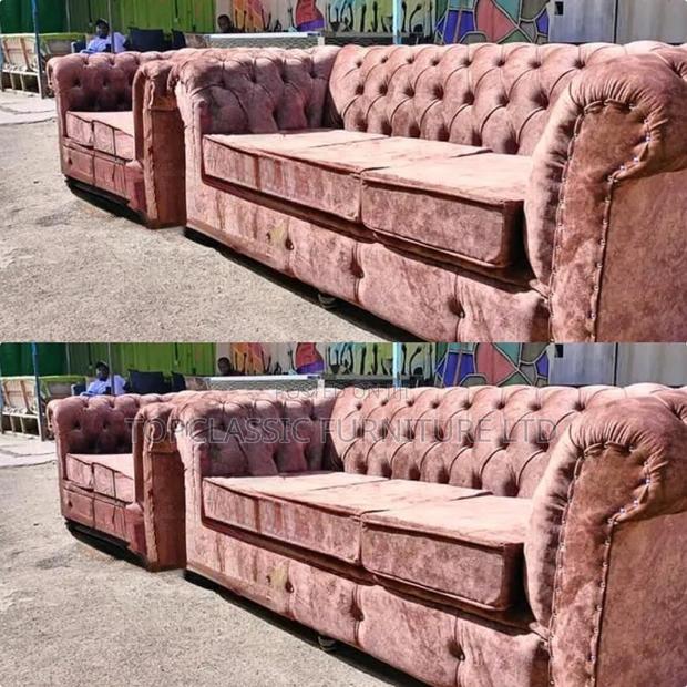 3-Seater Chester Sofas+Free Throw Pillows - main view
