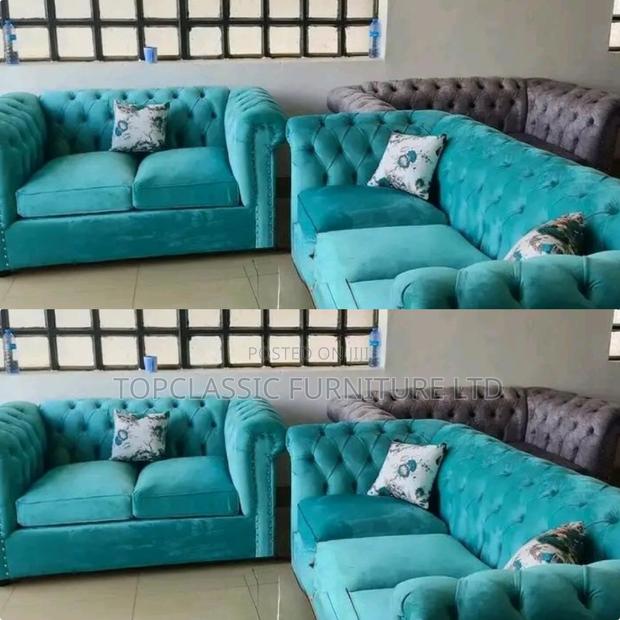 3-Seater Chester Sofas+Free Throw Pillows - main view