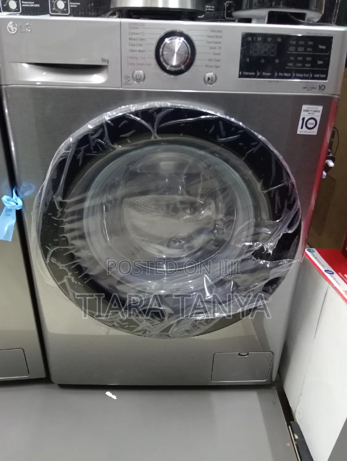 LG F4R3VYG6P Front Load Washing Machine - 9KG