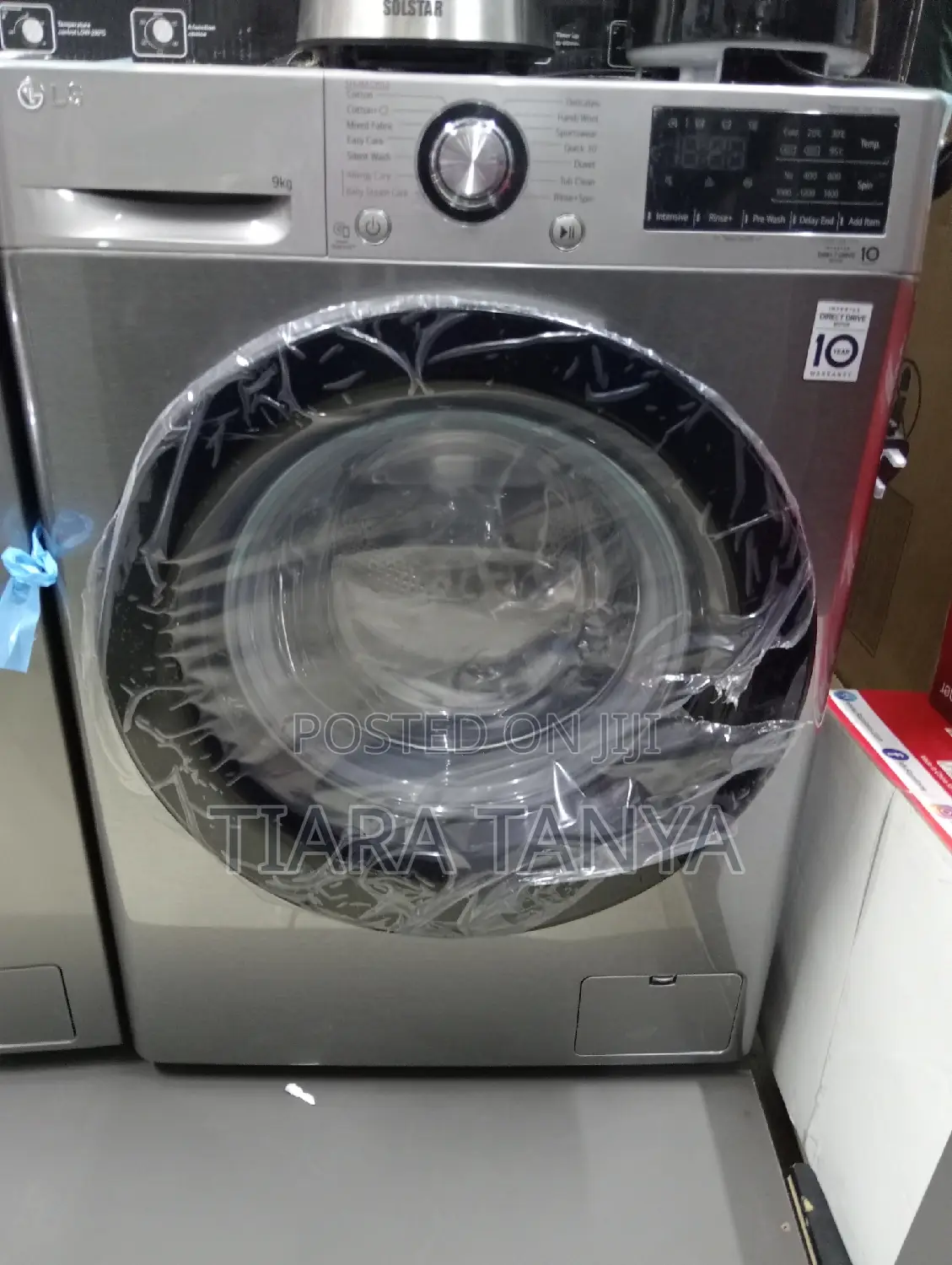 LG F4R3VYG6P Front Load Washing Machine - 9KG