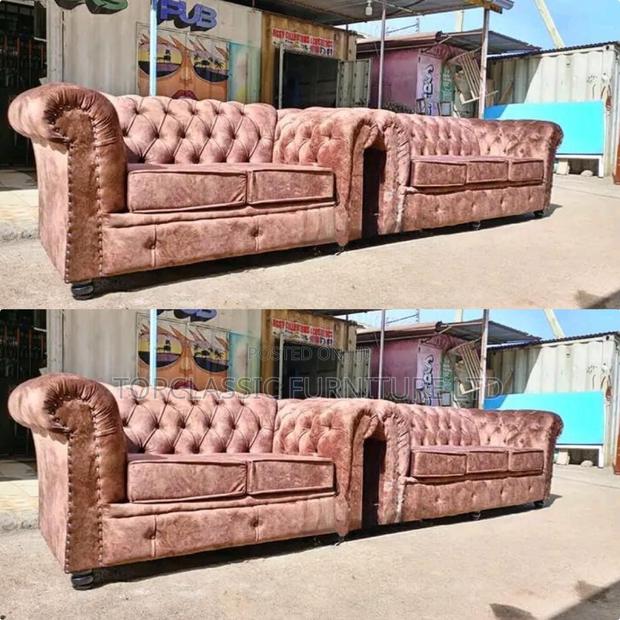 3-Seater Chester Sofas+Free Throw Pillows - main view