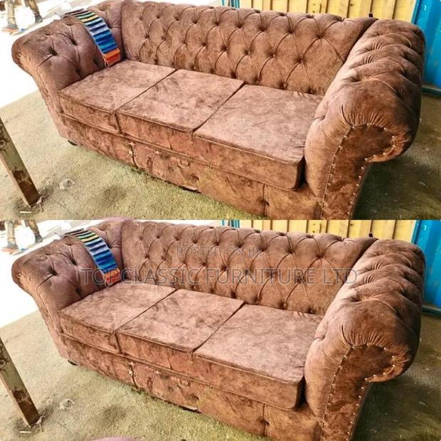 3-Seater Chester Sofas+Free Throw Pillows - main view