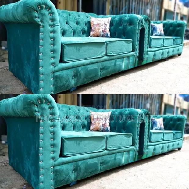3-Seater Chester Sofas+Free Throw Pillows