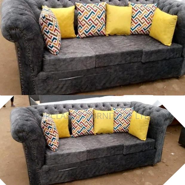 3-Seater Chester Sofas+Free Throw Pillows - main view