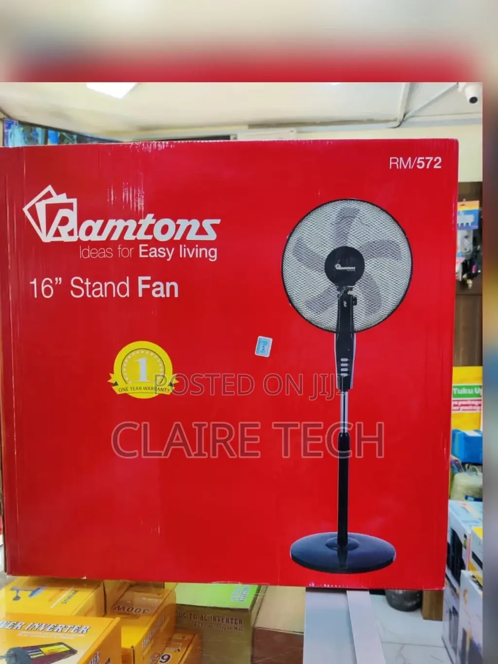 Ramtons 16 Inches Standing Fan Rm572
