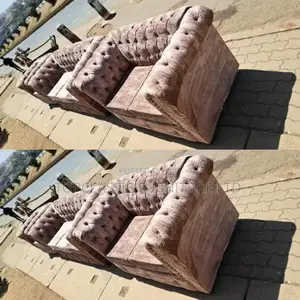 2-Seater Chester Sofas+Free Throw Pillows