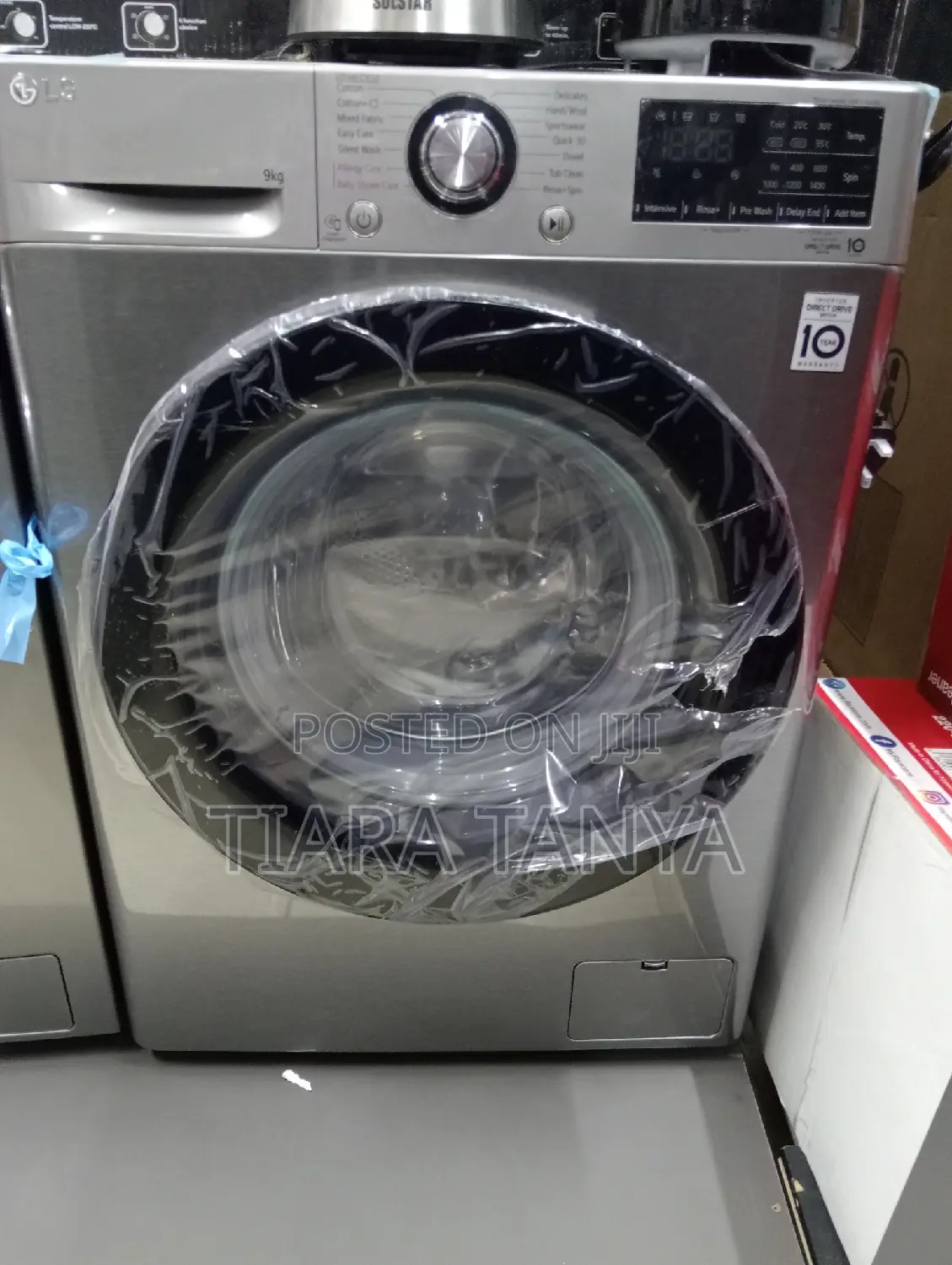 LG Washing Machine F/L F4r5yg2p 9kg SLV