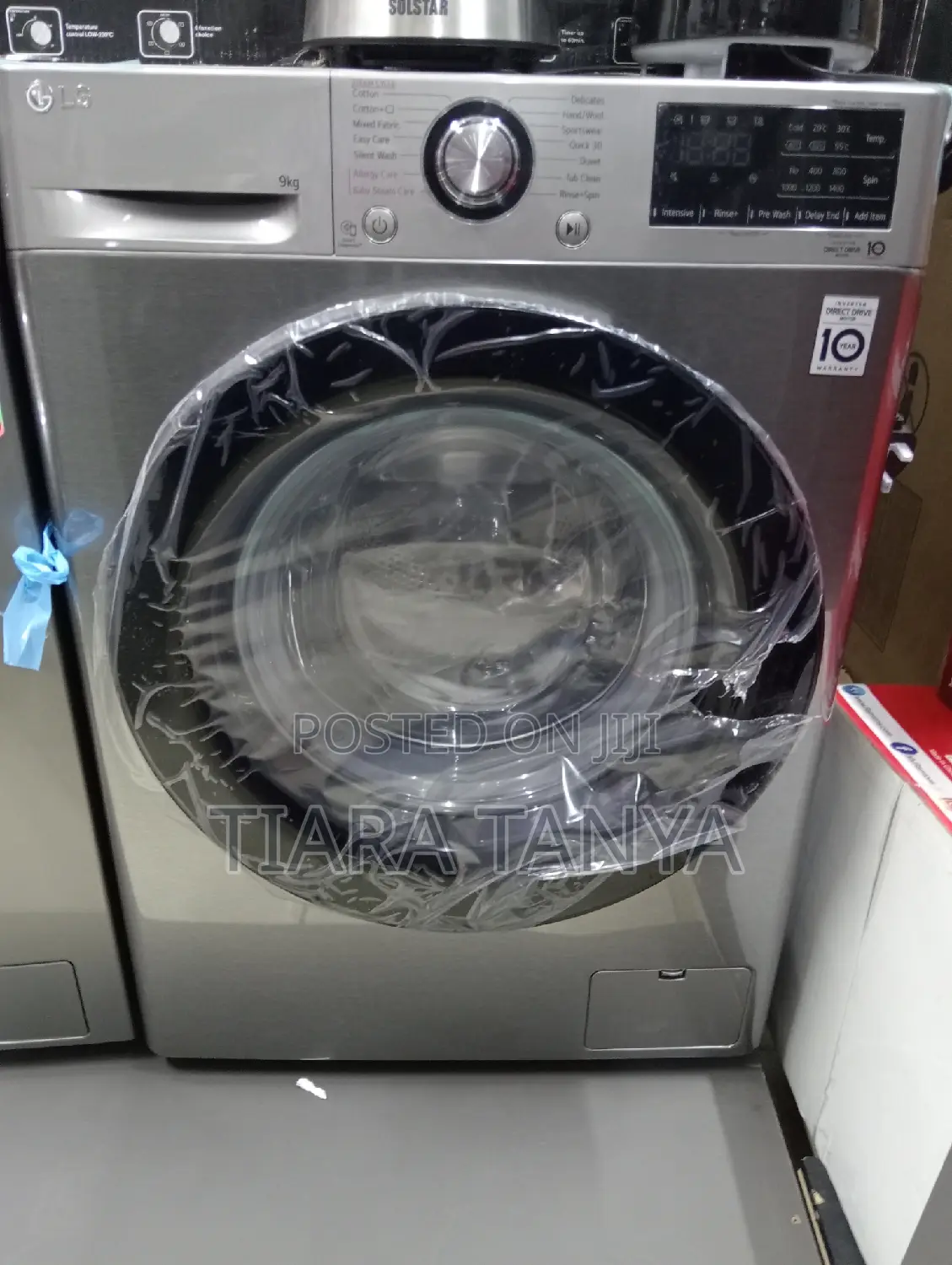 LG Washing Machine F/L F4r5yg2p 9kg SLV