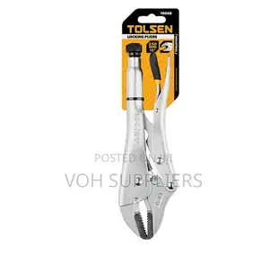 Tolsen 10048 Industrial Locking Pliers 250mm, 8" 50mm