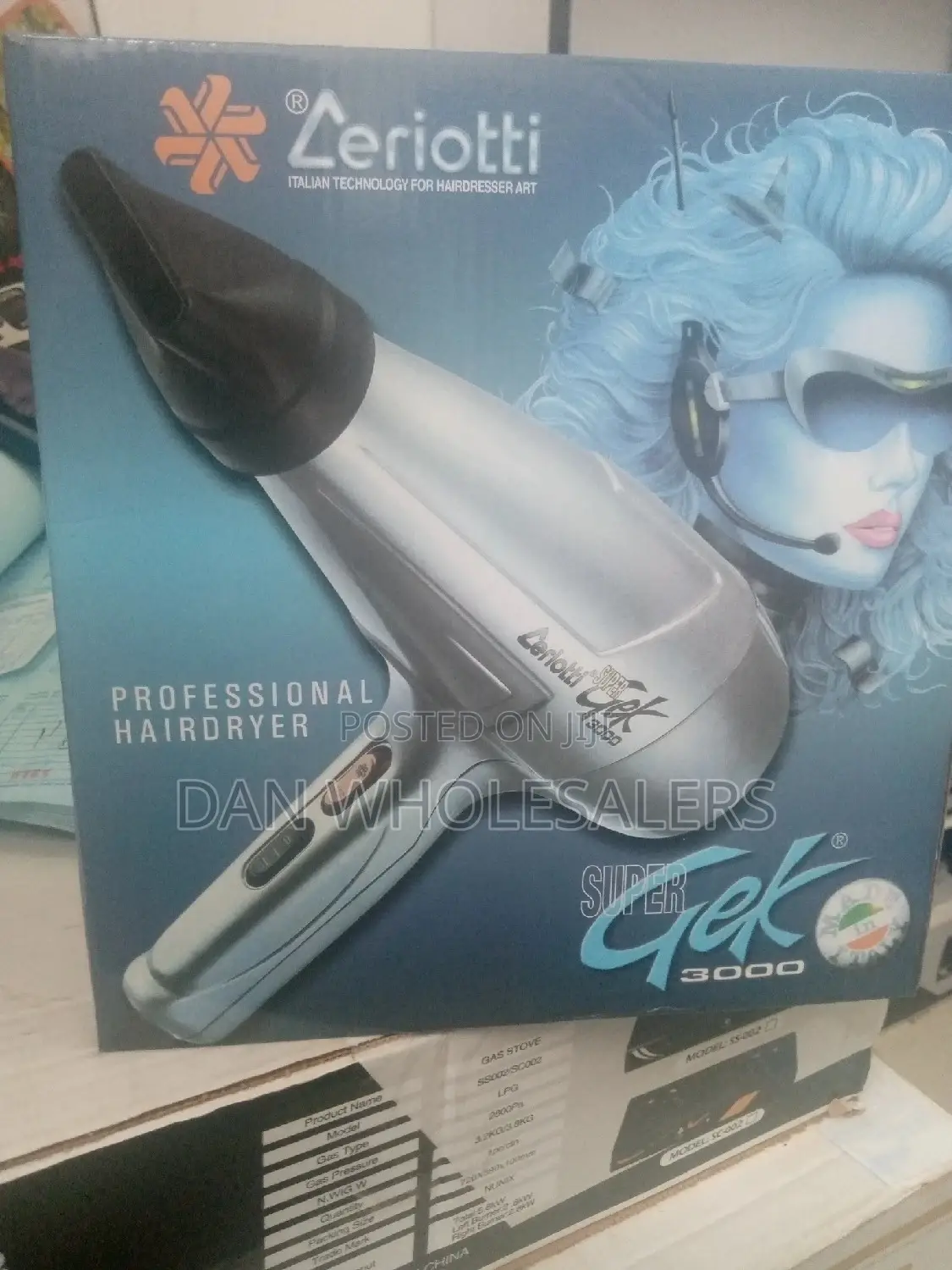 Ceriotti Super GEK 3000 Blow Dry Hair Dryer