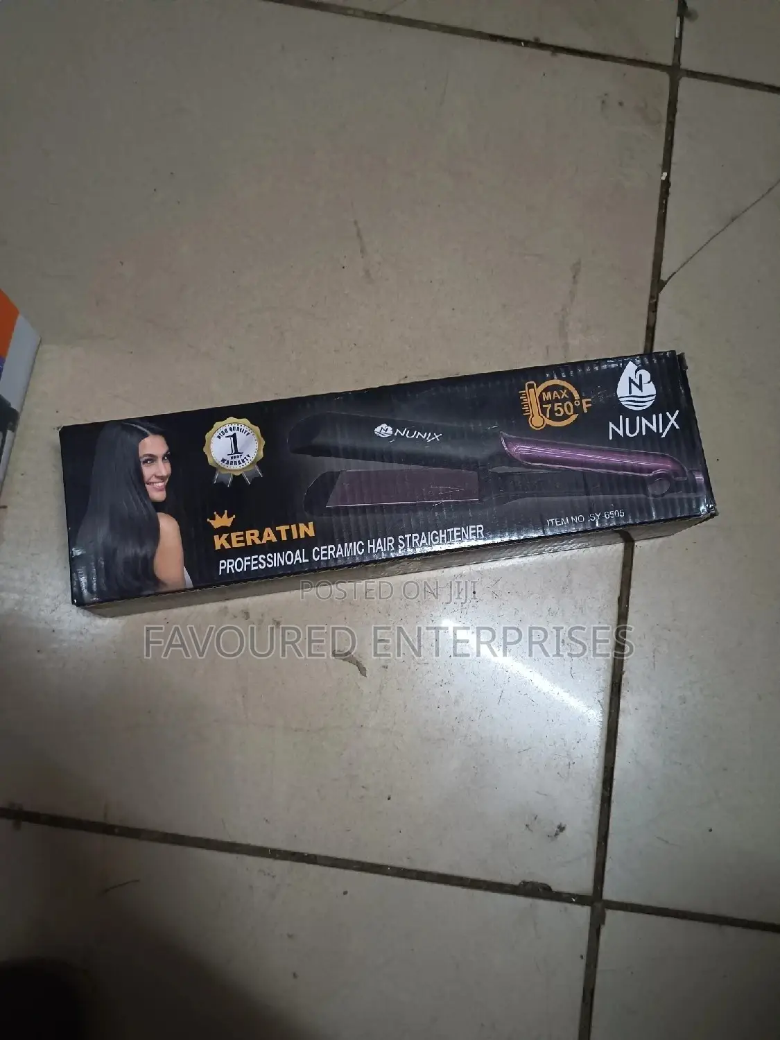 Nunix Professional Hair Straightener Flat Iron