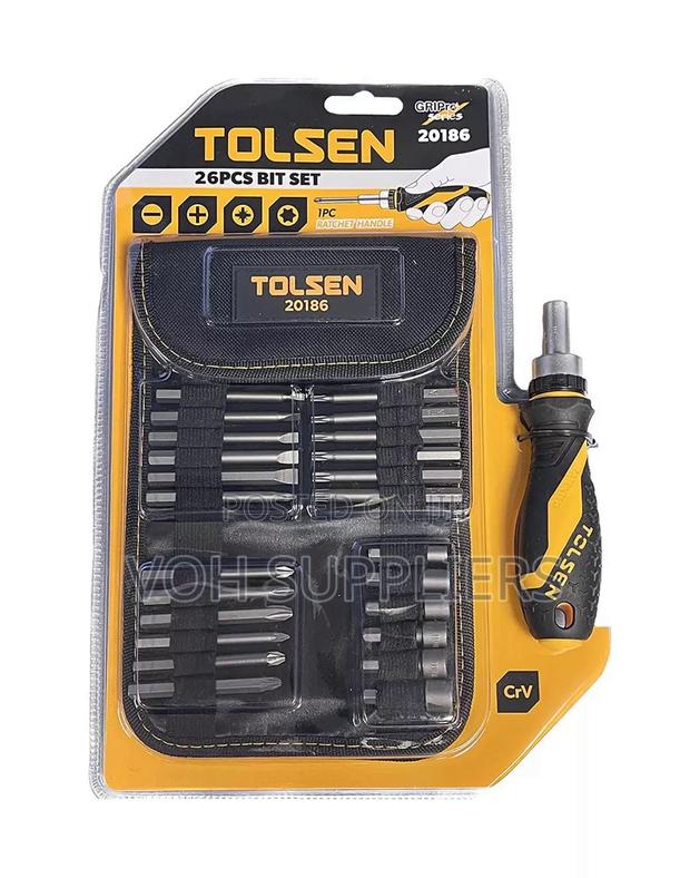 Tolsen 20186 26pcs Bit Set
