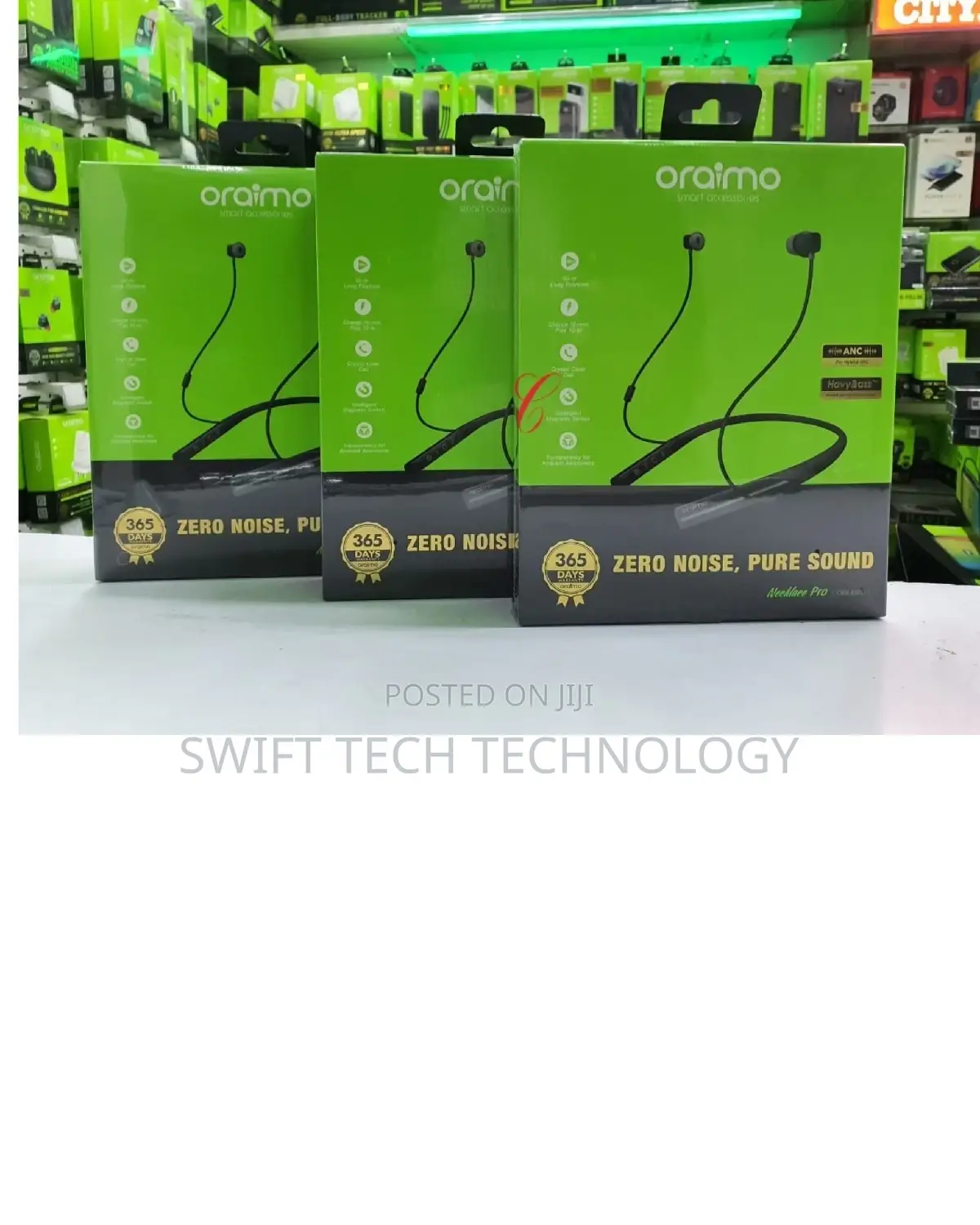 *
Oraimo Necklace Pro E80D ANC =*
