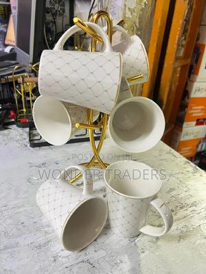 350ml 6 PCS Ceramic Mugs - thumbnail 2