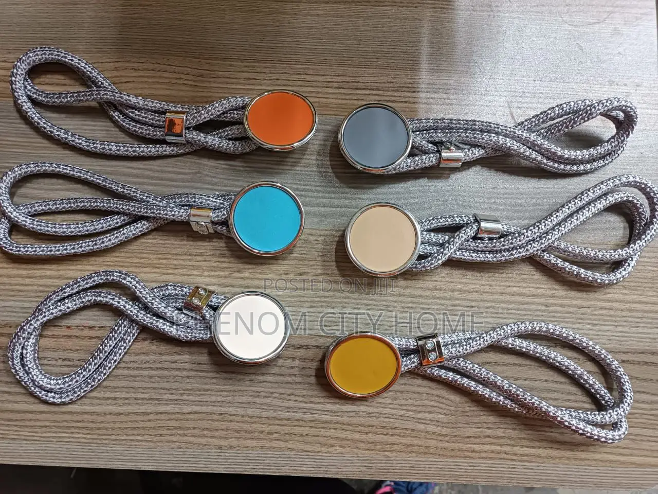 Button Curtain Holders