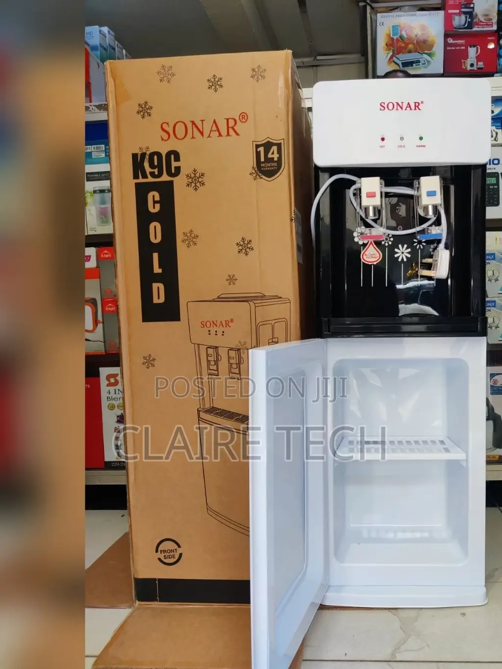 White Black K9C Hot,Normal and Cold Water Dispenser