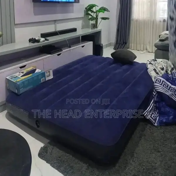 Camping Inflatable //Air Mattress 3*6 Size Intex Brand